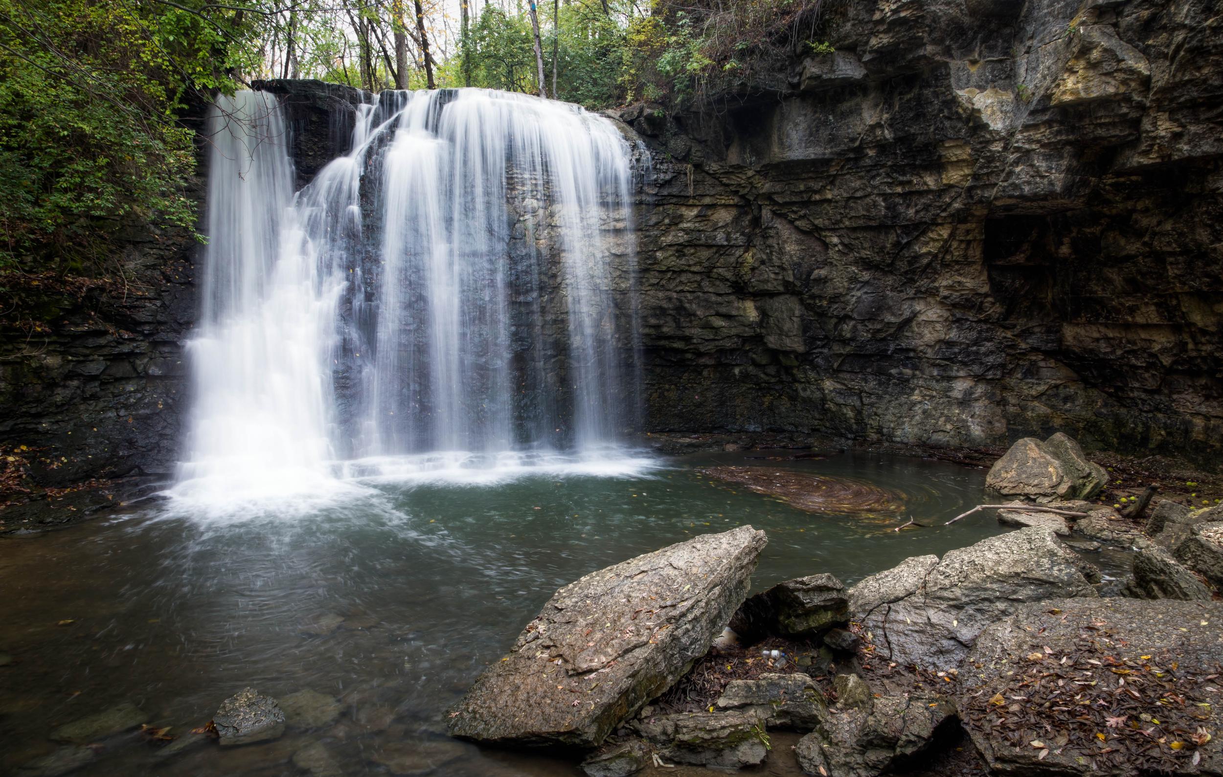 Hayden Falls Run, Columbus Ohio, Dublin Waterfall, Scenic Photography, Rural Wall Art, Farmhouse Decor, outlet Colorful Print, Nature, Landscape