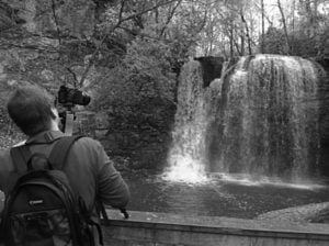 Behind the scenes at Hayden Run Falls