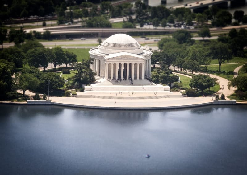 Jefferson Memorial Tilt-Shift