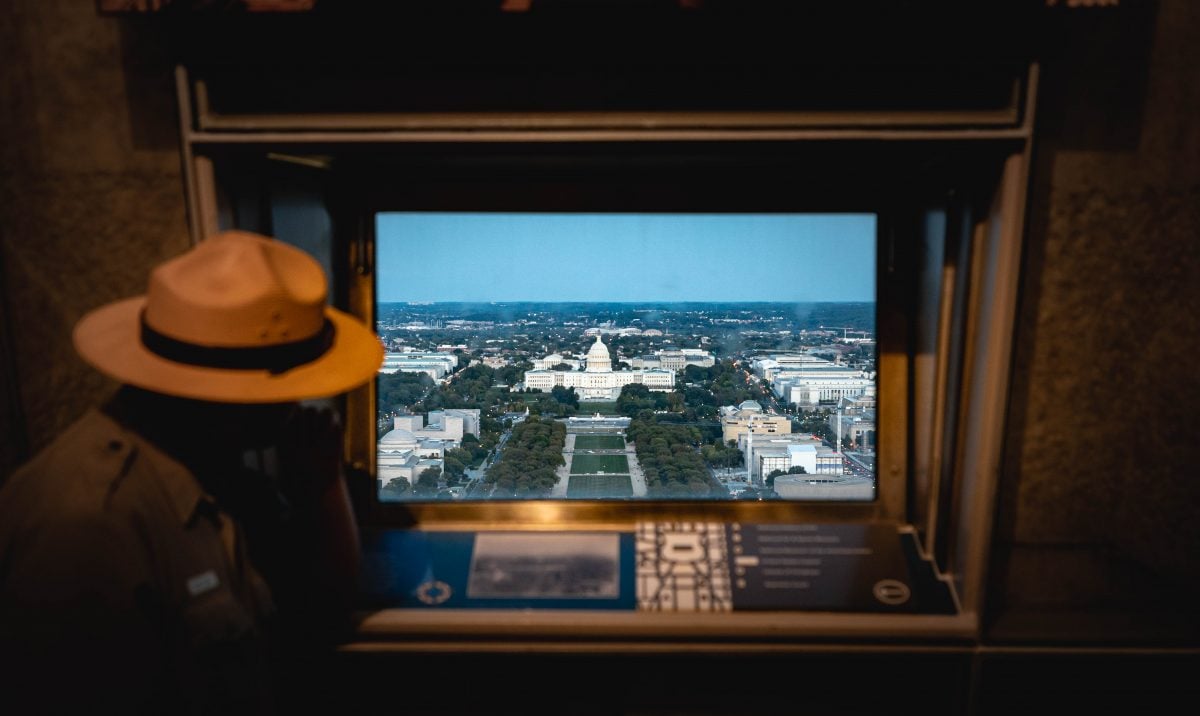 Photos From the Top of the Washington Monument