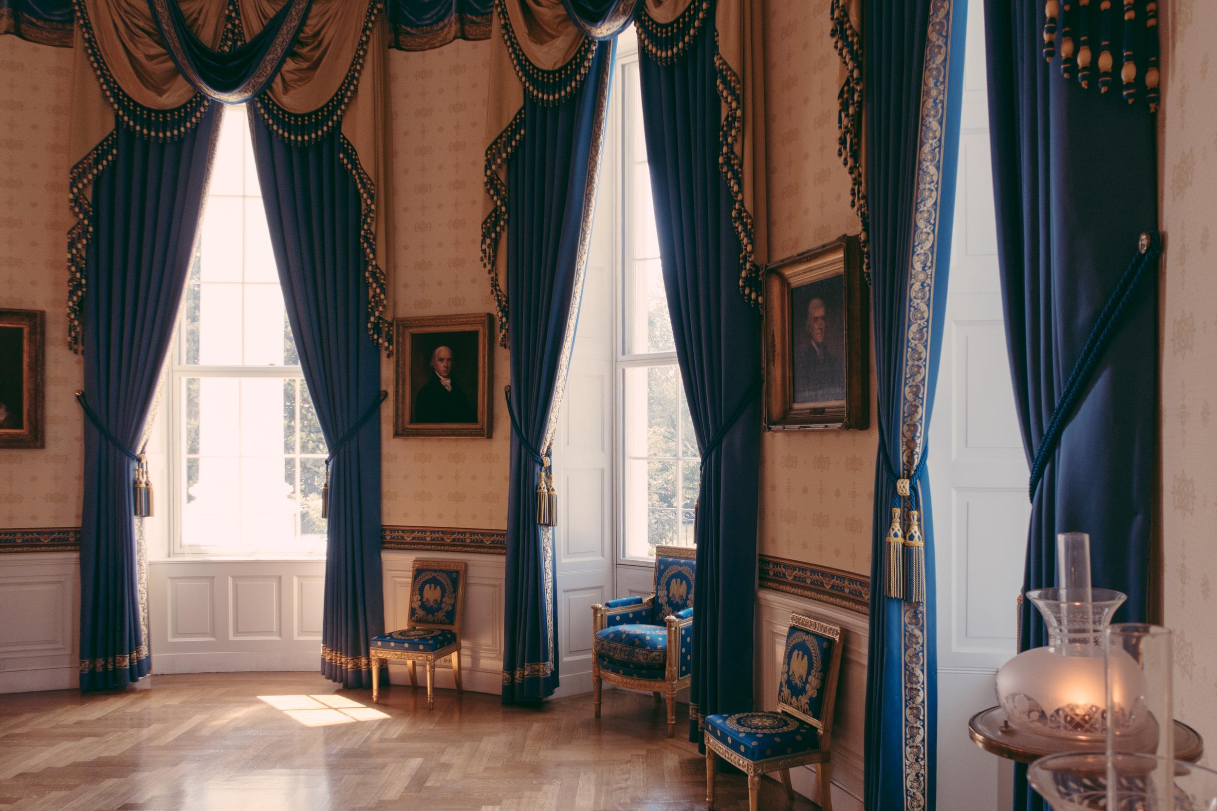 Blue Room At The White House