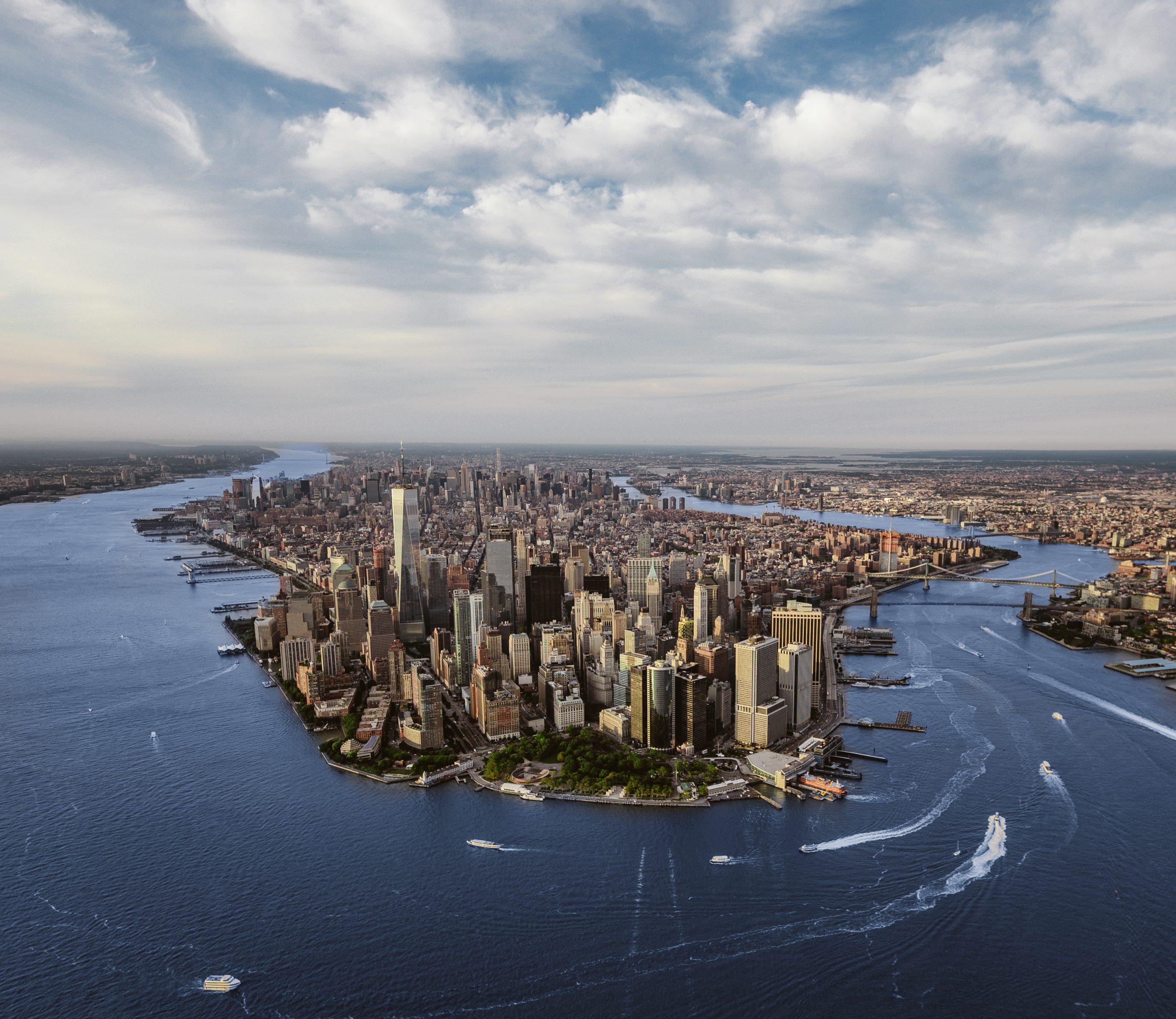 New York City Skyline Aerial