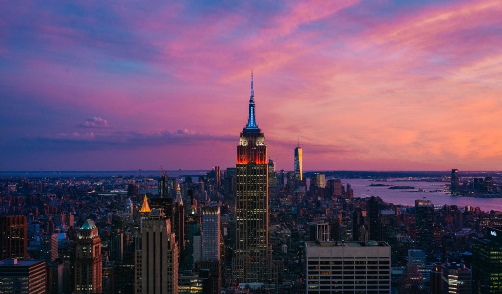 Nyc Instagram Spots Top Of The Rock Sunset