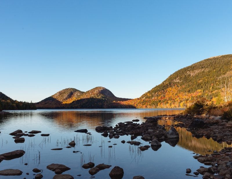 Acadia National Park Jordan Pond