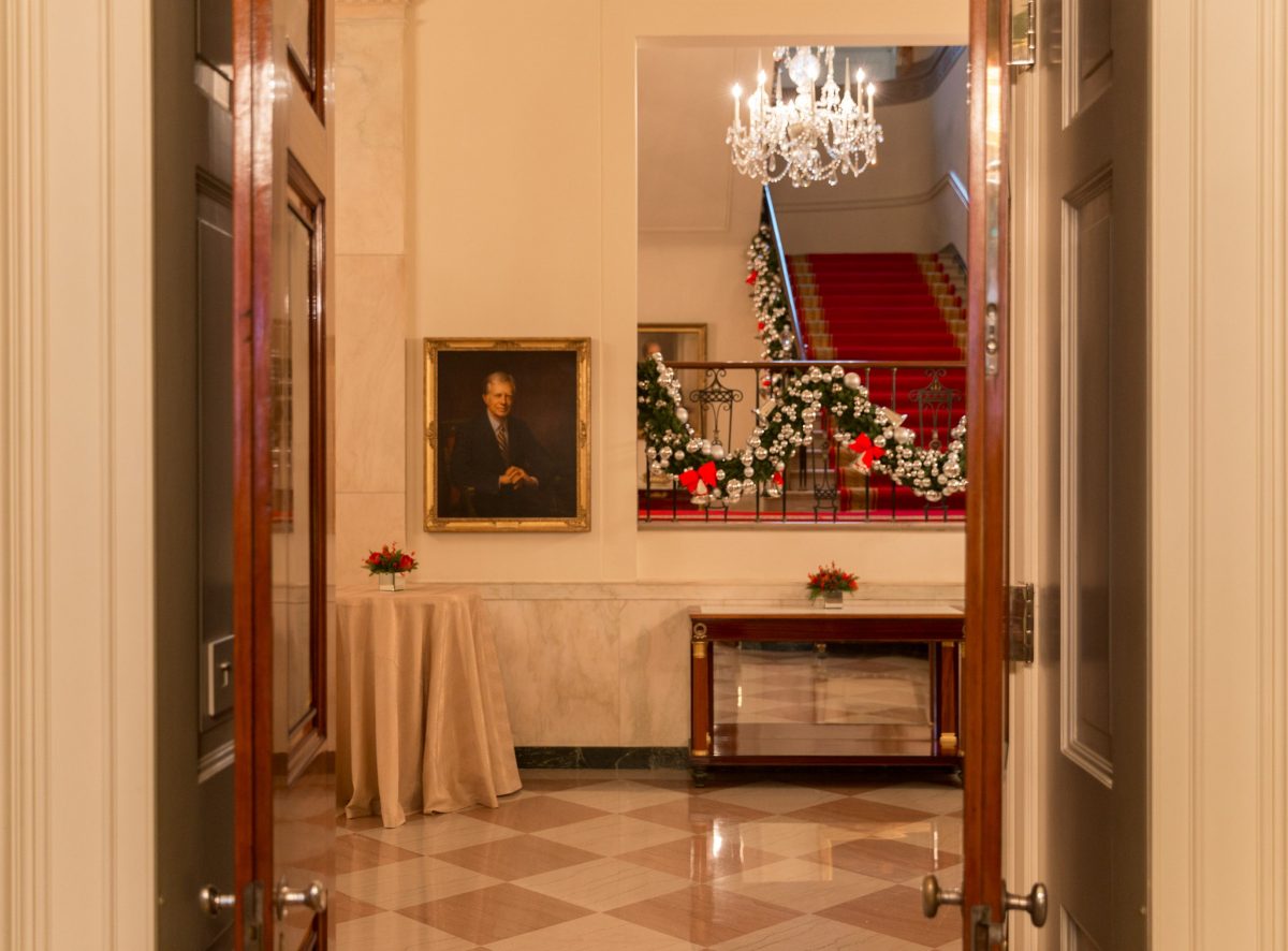 white house holiday open house tour