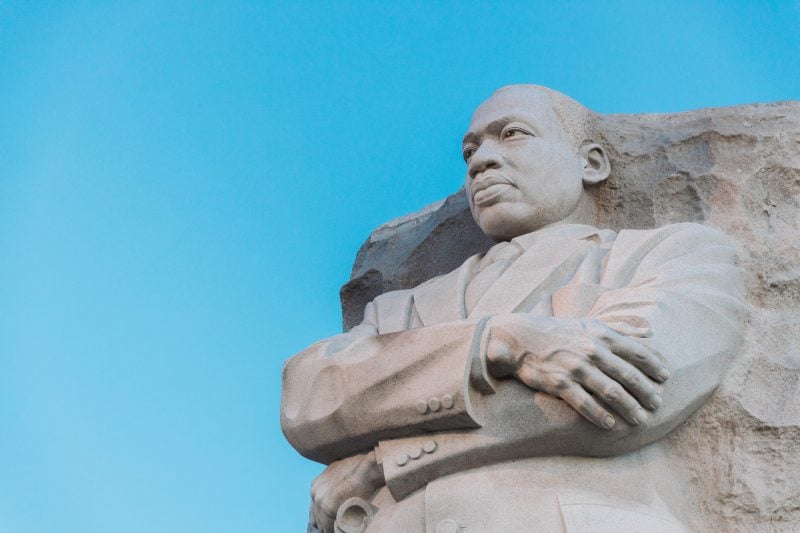 Mlk Memorial Blue Sky