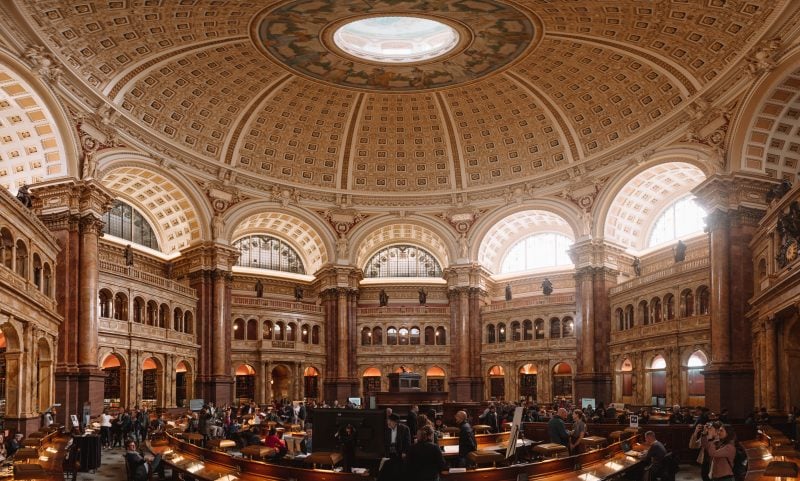 library of congress visit dc