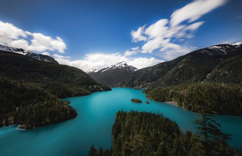 Diablo Lake Washington