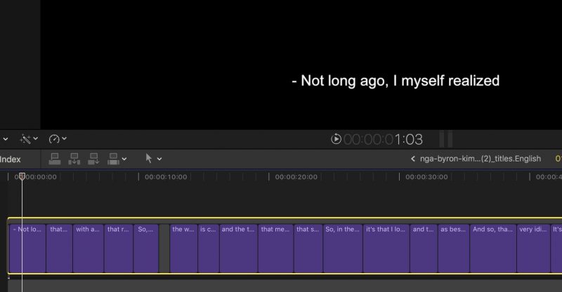 Fcpx Captions On Video