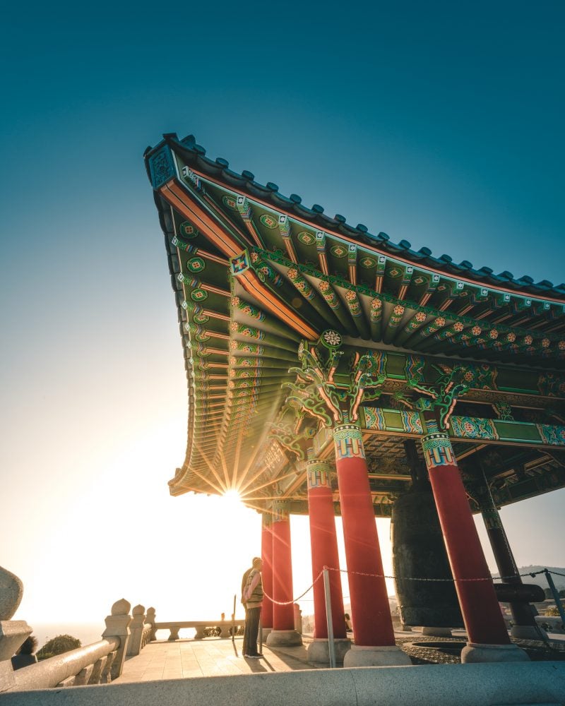 Korean Bell Of Friendship in Angels Gate Park