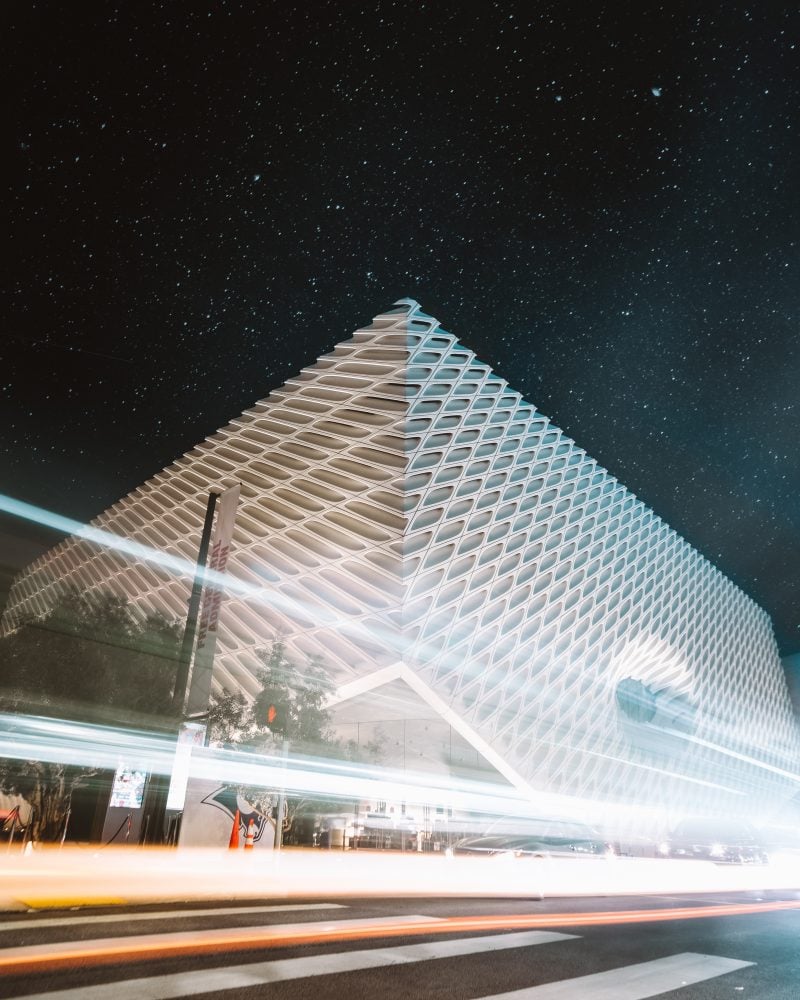 The Broad At Night La