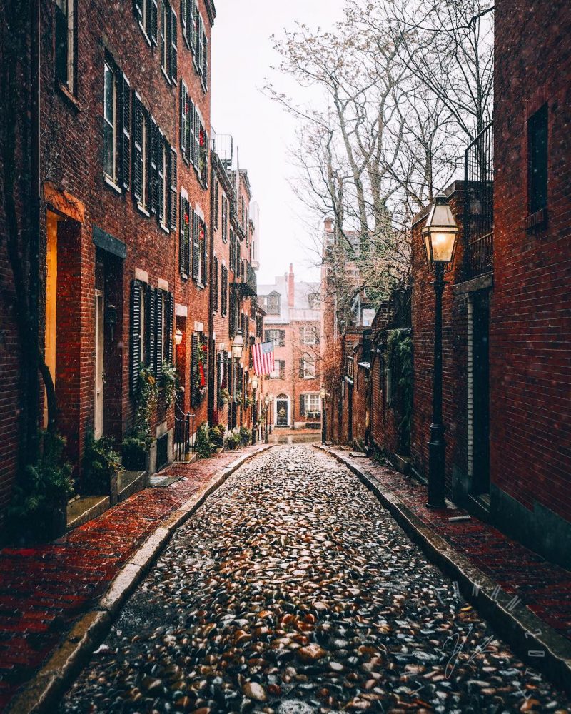 Acorn Street By Yanan.aurora