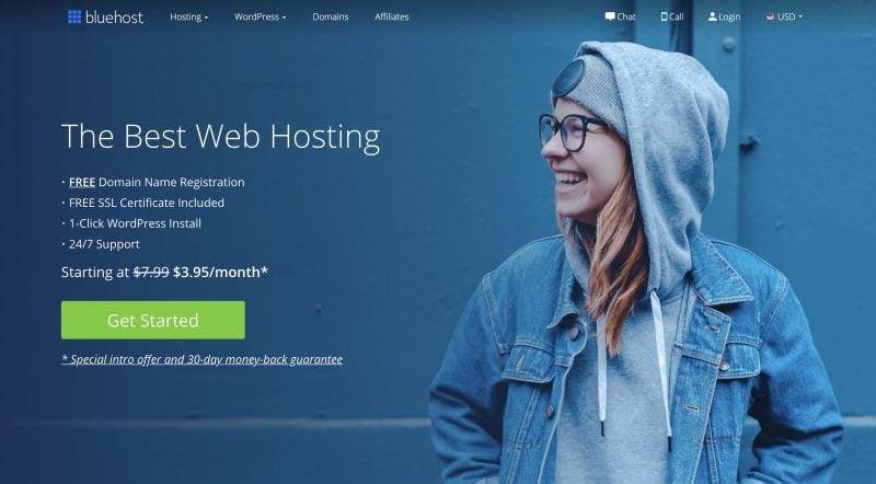 Bluehost Signup