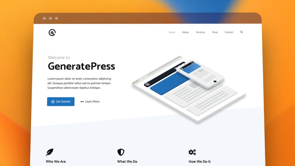 GeneratePress WordPress Theme