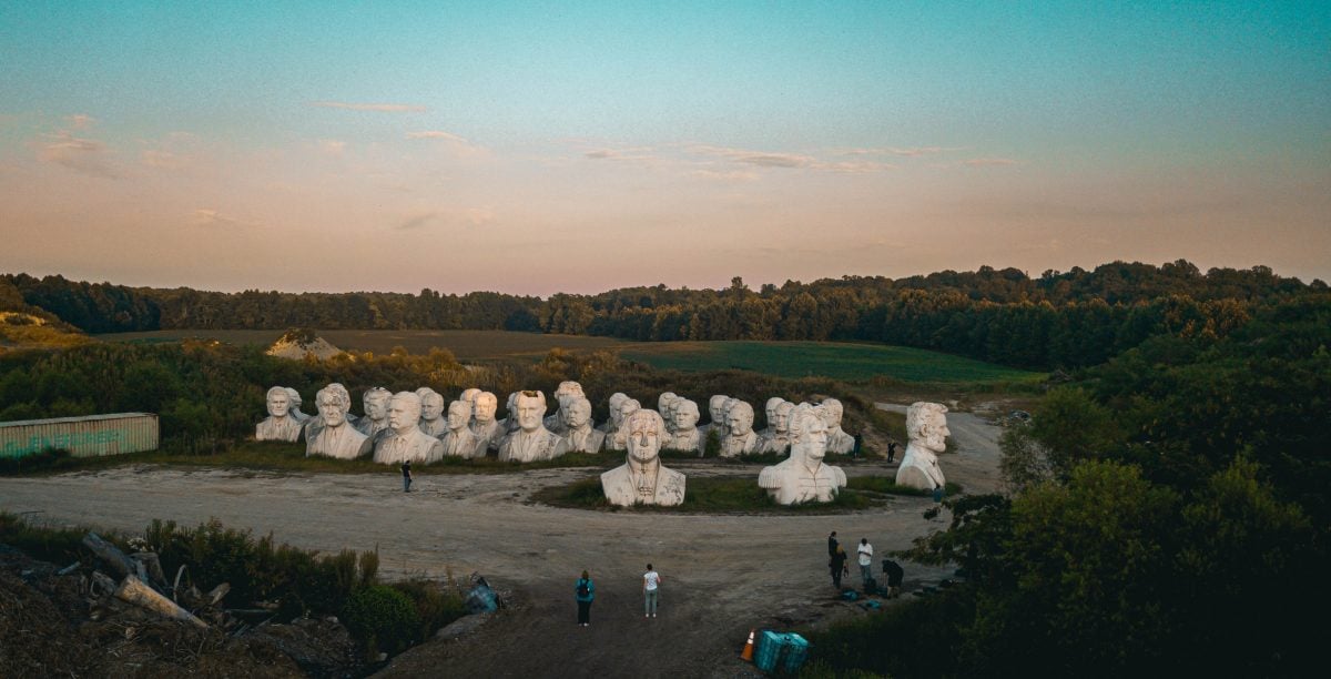 Abandoned Presidents Heads in Virginia (Photos & Info)