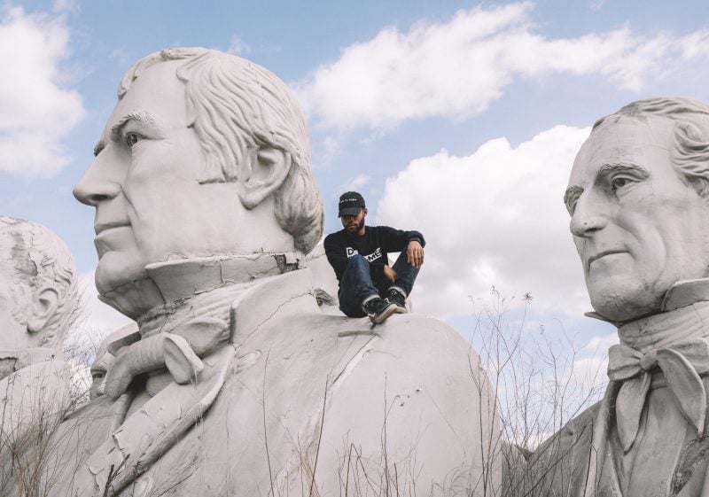 Abandoned Presidents Heads Virginia 3