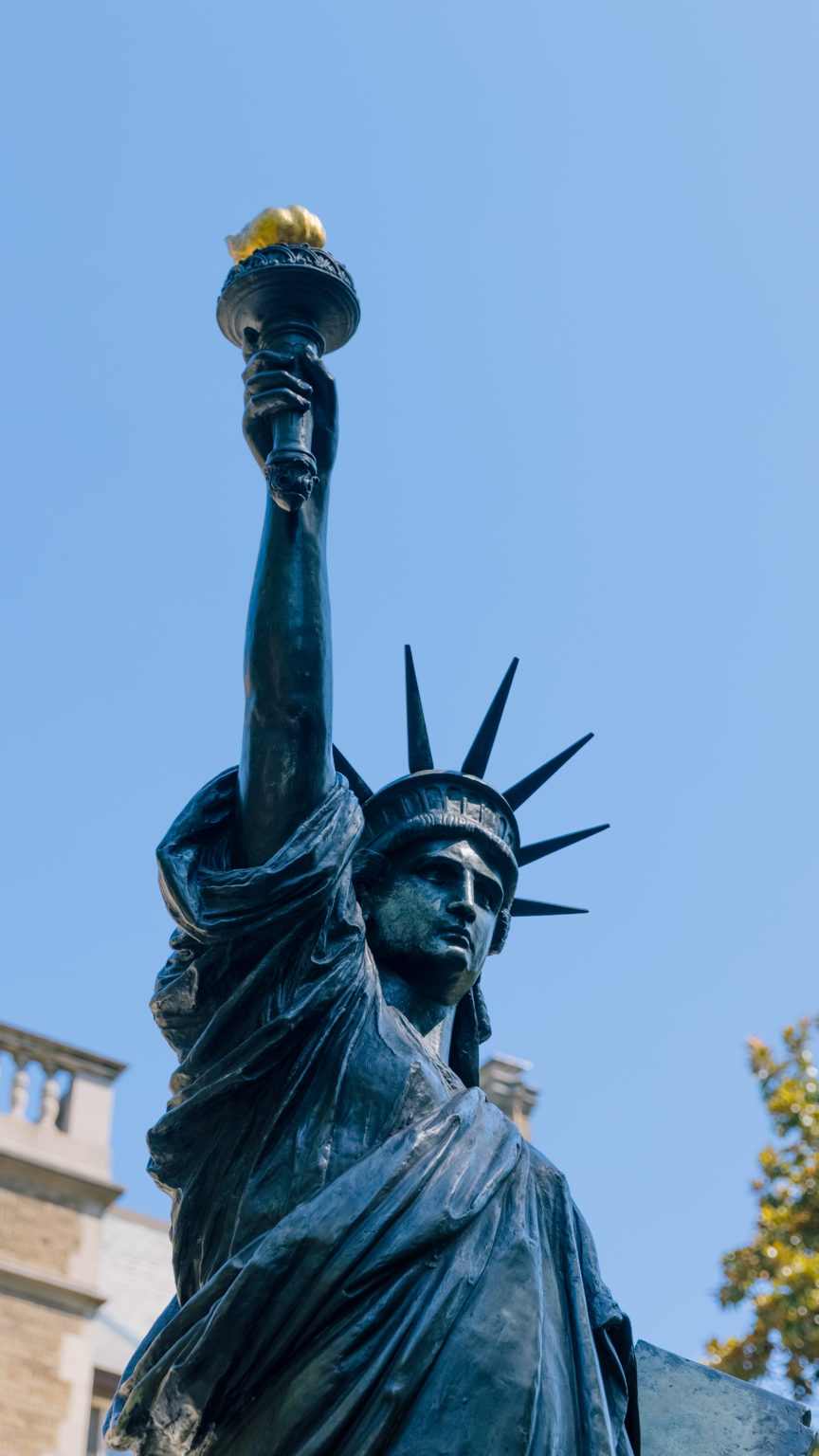 Visiting the Statue of Liberty's “Little Sister” at the French