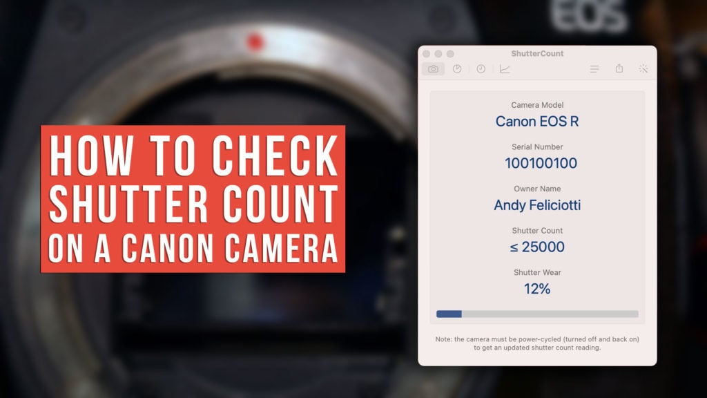 How to Check Shutter Count on a Canon Camera (2023 Guide)
