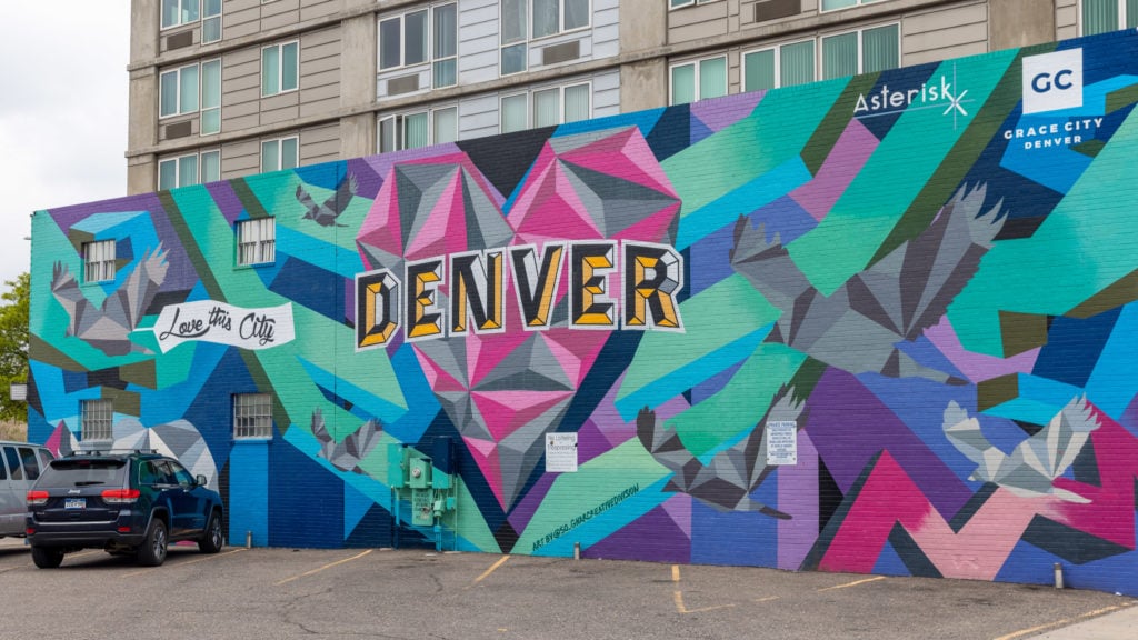 Denver Love This City Mural