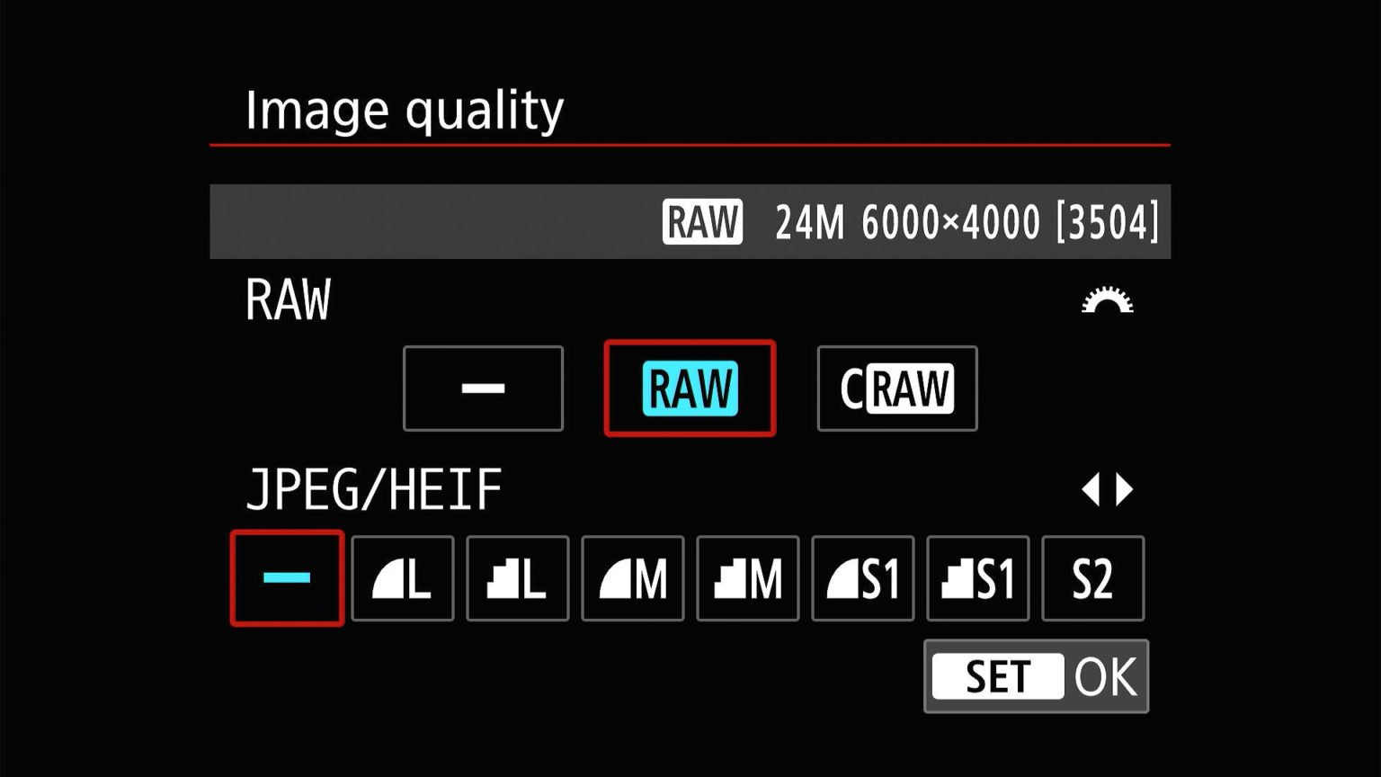 canon eos m50 4k settings