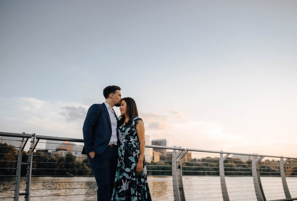 Engagement shoot in Georgetown