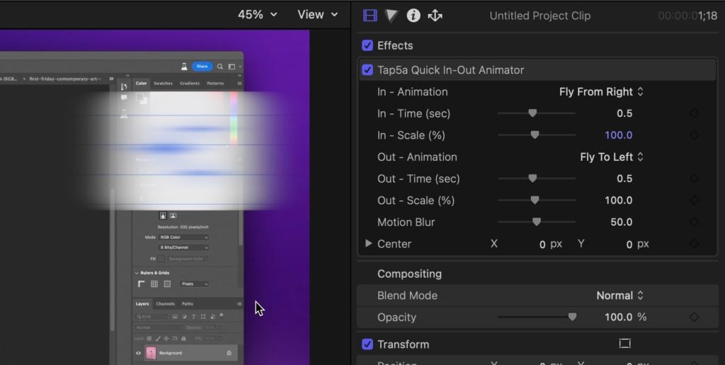 free animations for final cut pro