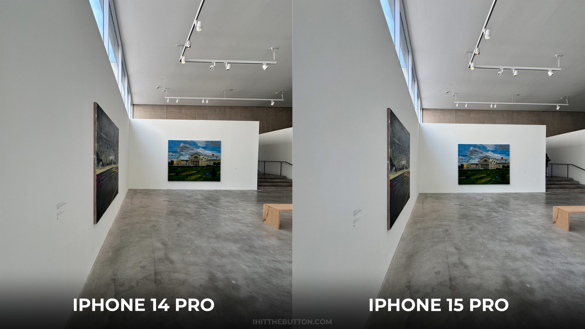 iphone 14 and 15 comparison camera