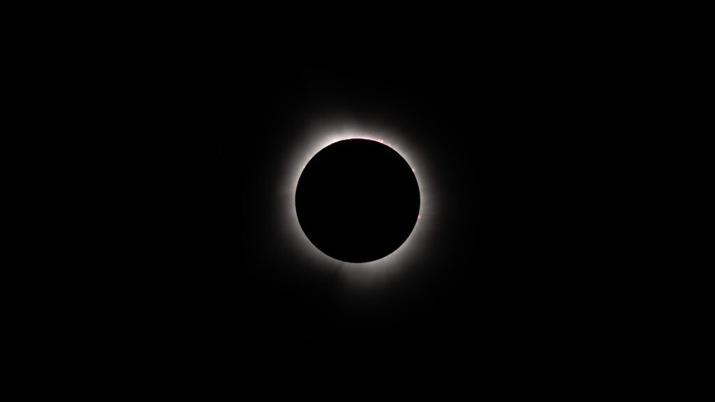 Eclipse totality of the 2024 eclipse in the United States
